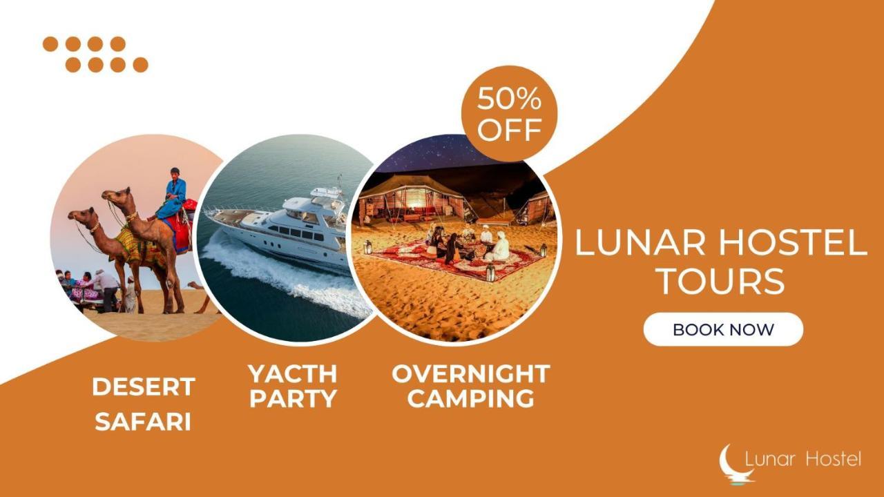 Lunar Hostel Plus Dubai Eksteriør billede